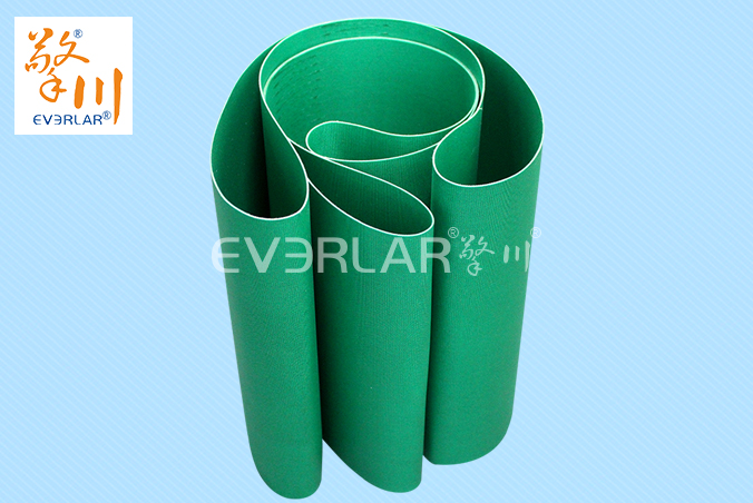 綠色PVC輸送帶跑偏怎么快速調(diào)節(jié)？