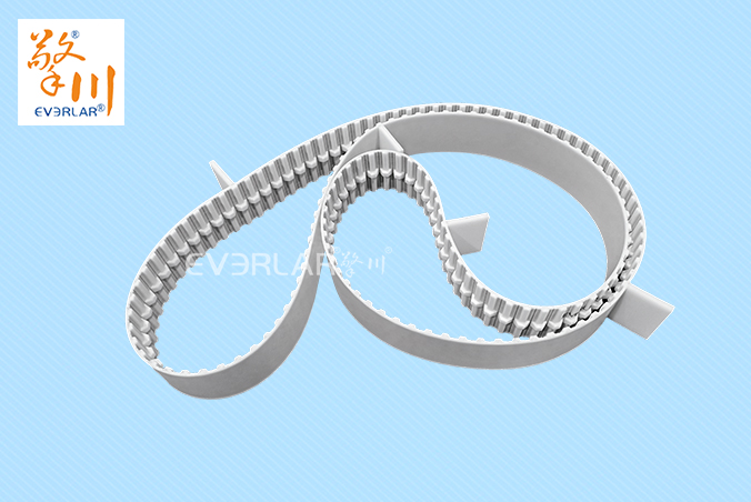 PU同步帶加擋塊耐磨耐油食品級行業(yè)聚氨酯傳動(dòng)帶廠家定制