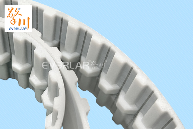 PU同步帶加擋塊耐磨耐油食品級行業(yè)聚氨酯傳動(dòng)帶廠家定制