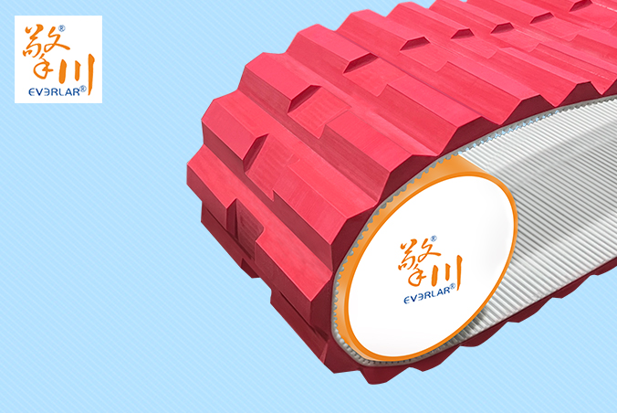 擎川定制PU同步帶加紅膠開槽精準(zhǔn)傳動食品包裝生產(chǎn)線聚氨酯傳動帶